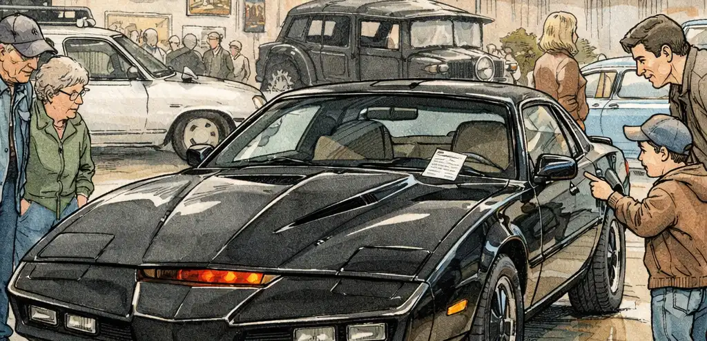 Museum's Knight Rider Replica Gets NYC Speeding Ticket