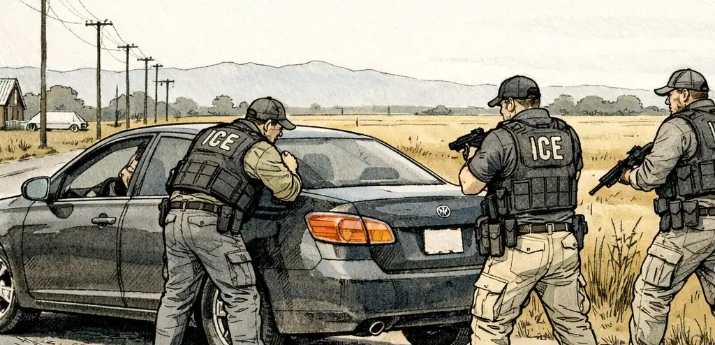 FBI Arrests Man Shot by ICE Agents