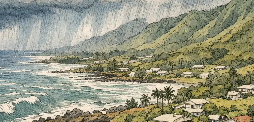 Tropical Storm Moke Threatens Hawaii