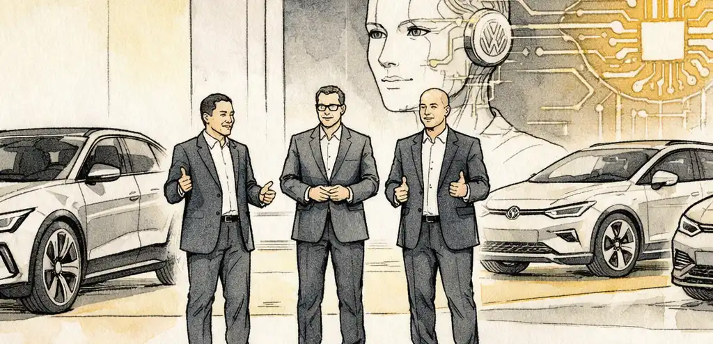 VW to Add AI Agents in China Cars by Year-End