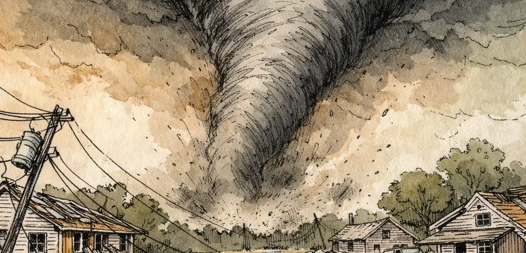 14 Tornadoes Reported in Mississippi Storms