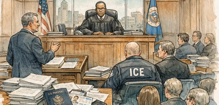 Federal Judge Considers Contempt Charges in Immigration Property Dispute