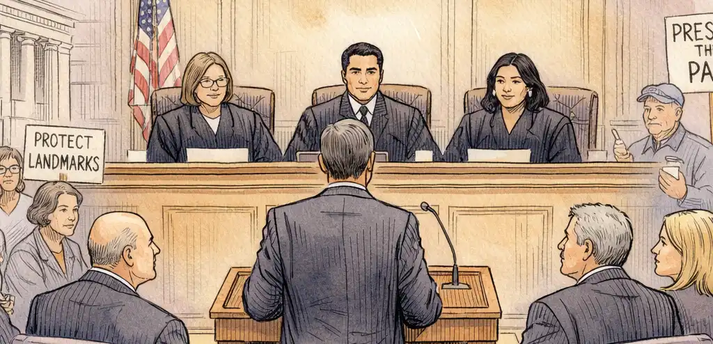 Court Hears Challenge to Trump's White House Ballroom
