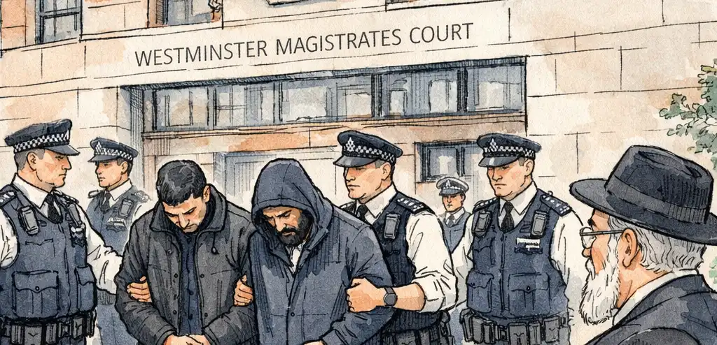 Two Charged in Alleged Iran Spy Plot Targeting London Jews