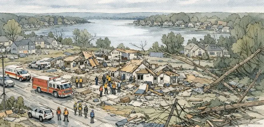 Tornadoes Kill Four, Injure Dozens in Rural Michigan