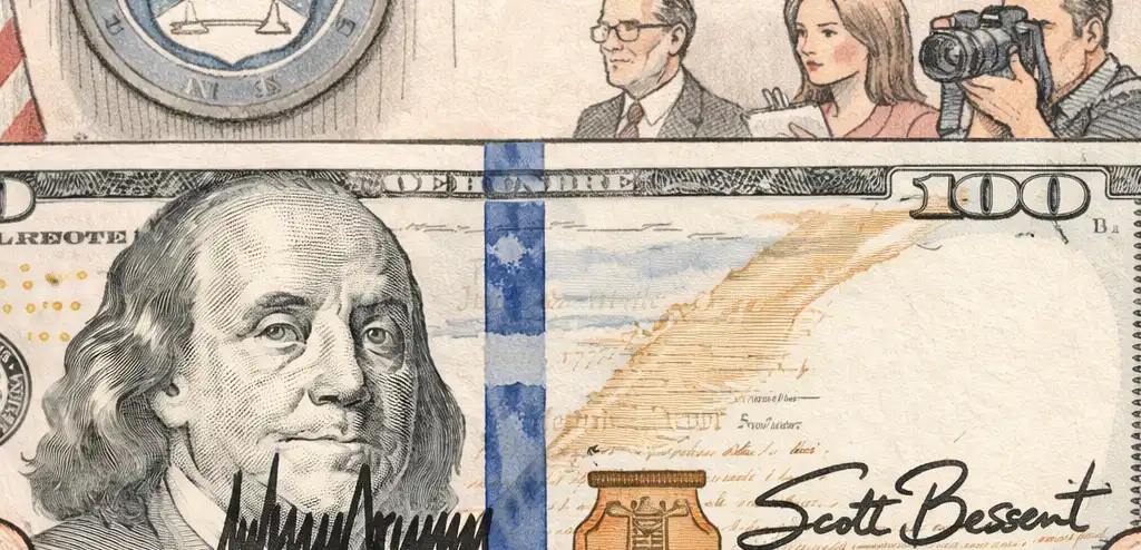 Treasury to Feature Trump's Signature on U.S. Currency