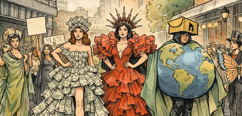 Activists Protest Bezos at Met Gala