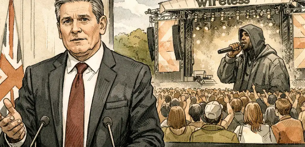 Starmer Criticizes Kanye West's London Festival Booking