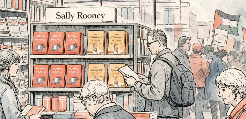 Sally Rooney Books Pulled in UK Over Palestine Action Support