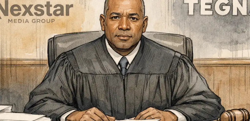 Judge Halts Nexstar-Tegna Merger Over Antitrust Concerns