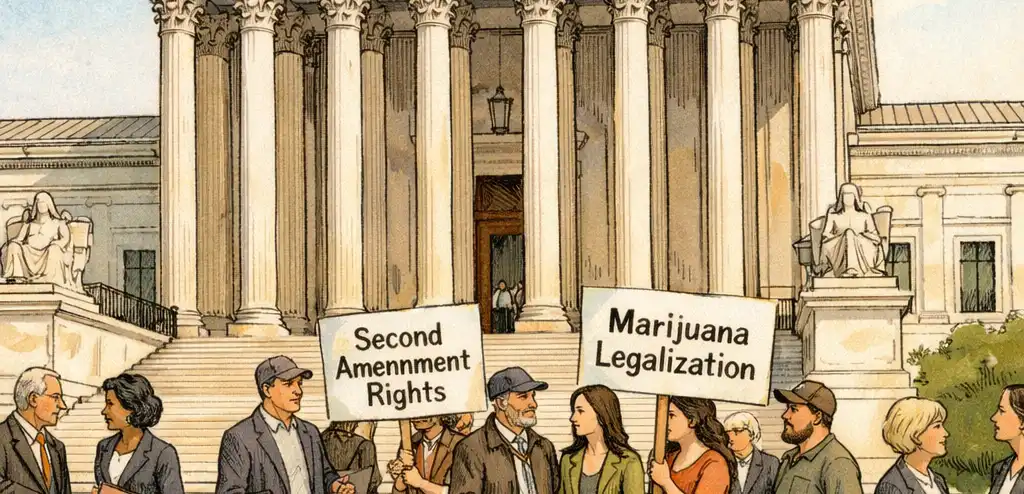 Supreme Court Limits Gun Ban for Marijuana Users