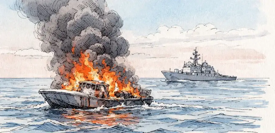 U.S. Military Kills Six in Strike on Alleged Drug Boat