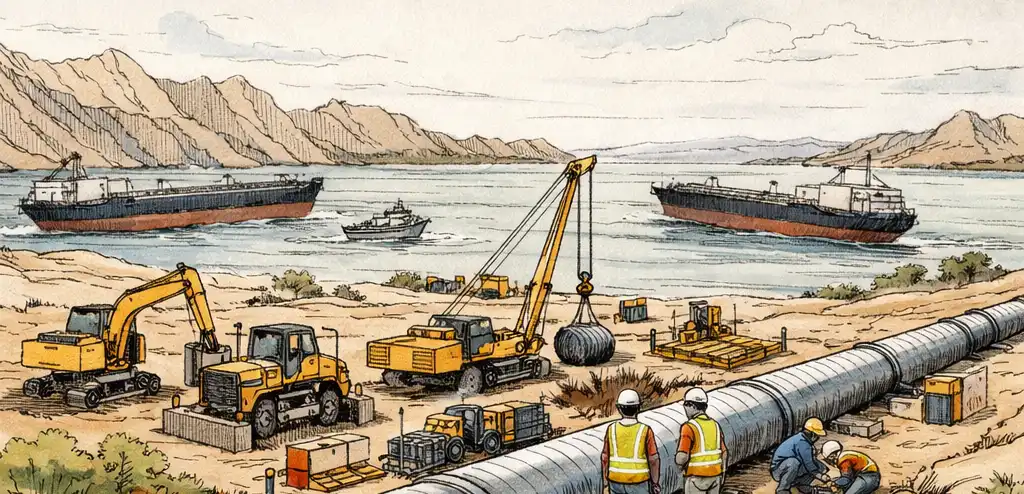 UAE Pipeline Progress Amid Hormuz Tensions