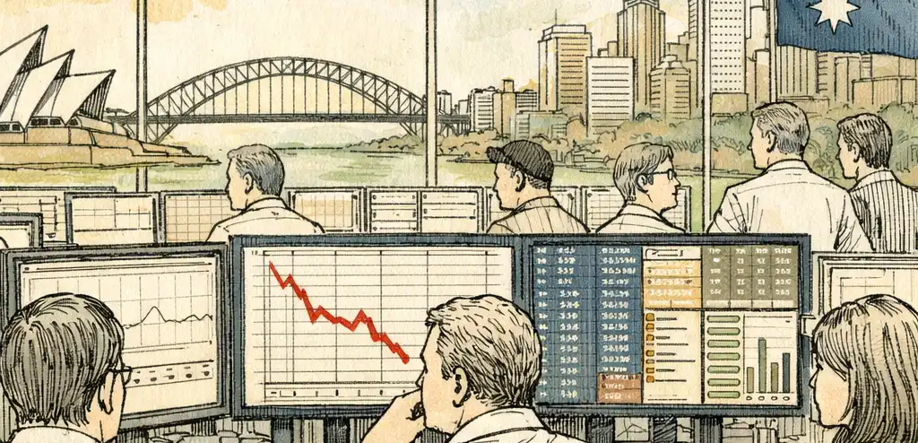 Australia's Q1 GDP Growth Slows to 0.3%