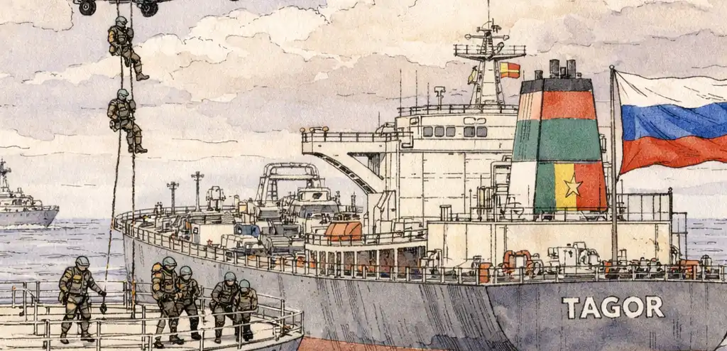 France Intercepts Russian Tanker with UK Support