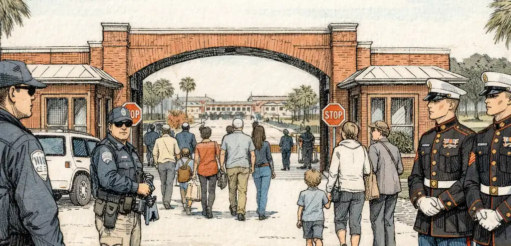 ICE Agents to Monitor Marine Corps Graduation in South Carolina