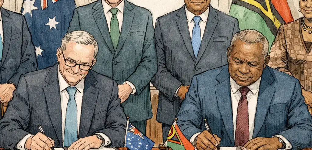 Australia-Vanuatu Pact Blocks Foreign Bases