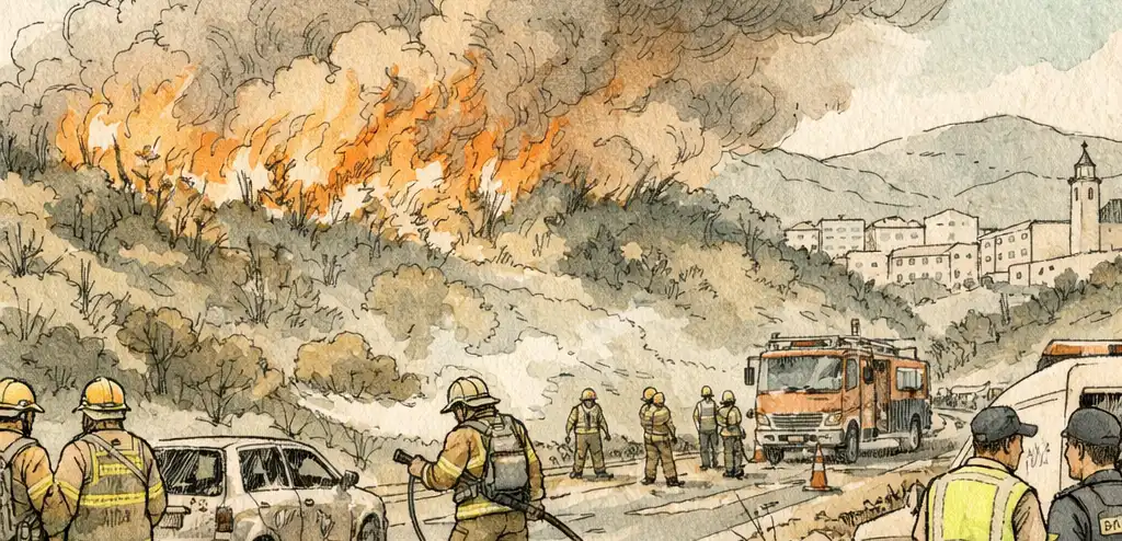 Spain Wildfire Kills at Least 12 Amid Heatwave