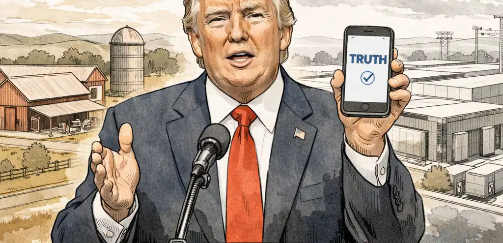 Trump Sparks GOP Divide Over Data Center Opposition