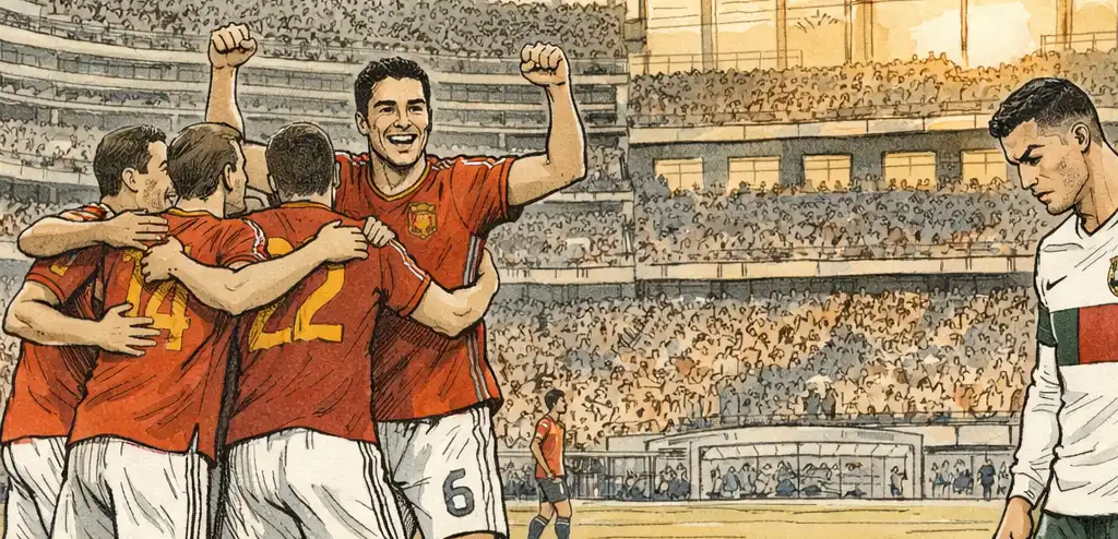 Spain Advances to World Cup Quarterfinals