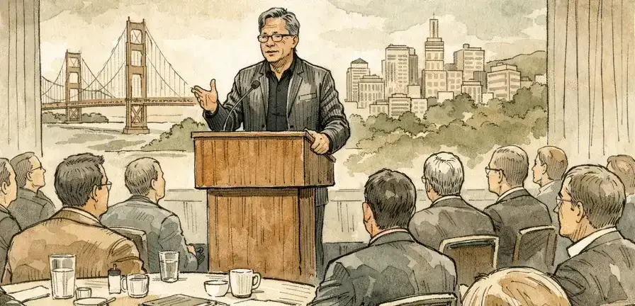 Nvidia Sets $4 Million Target Cash Bonus for CEO Jensen Huang Under Fiscal 2027 Plan