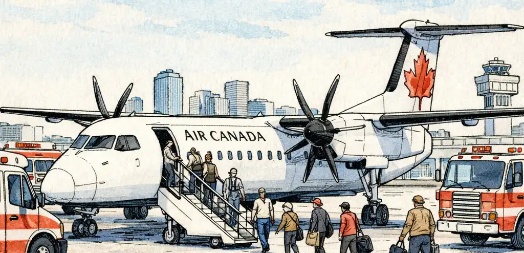 Air Canada Flight Diverts After Pilot's Medical Emergency