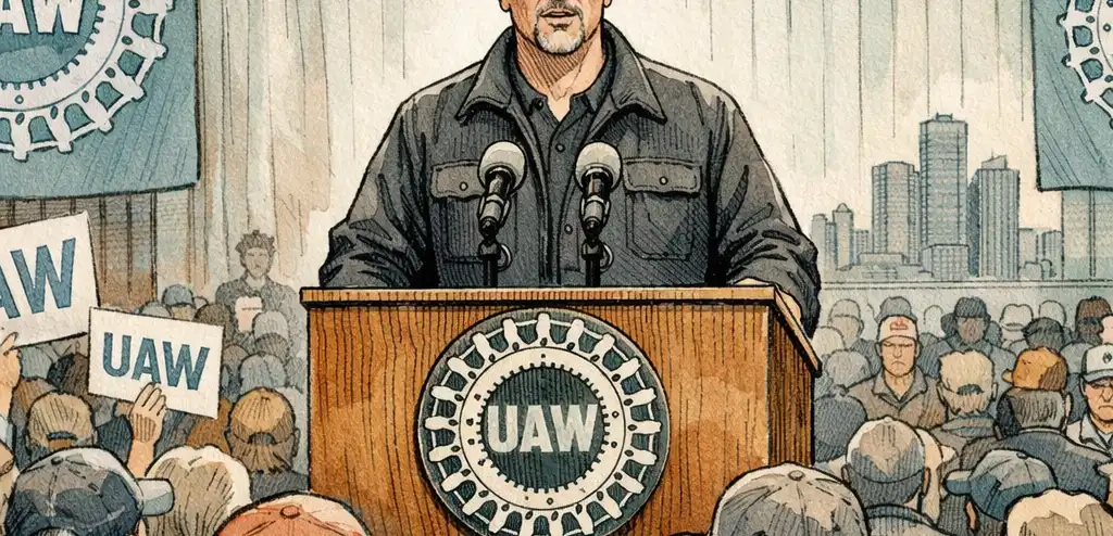 DOJ Probes UAW President Fain Over Corruption Claims