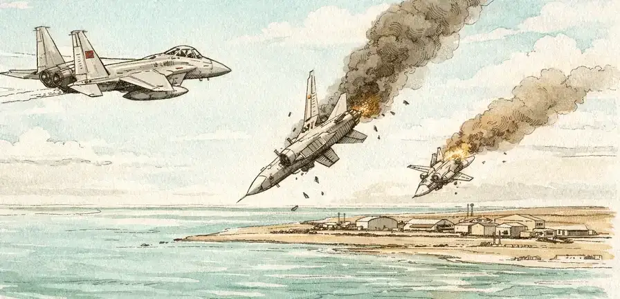 Qatar Shoots Down Two Iranian Bombers Heading for US Air Base