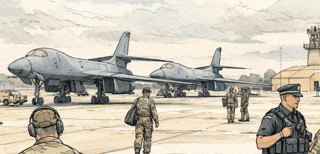 US Withdraws Bombers from RAF Fairford Amid Threats