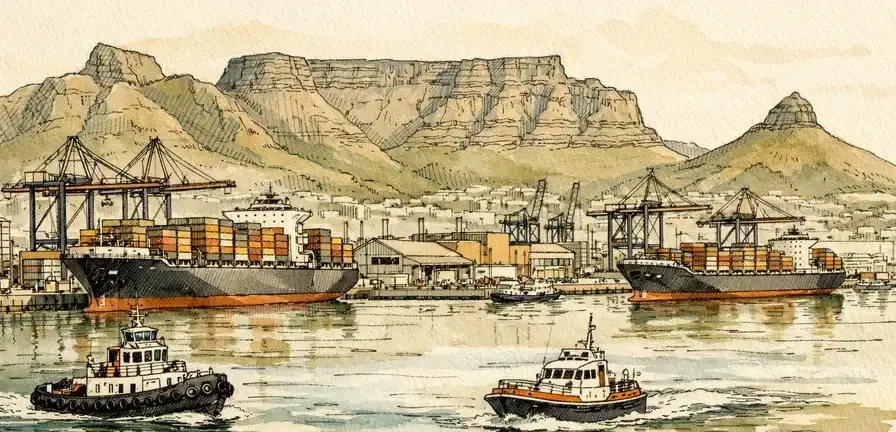 South African Ports Prepare for Potential Surge in Shipping Traffic Amid Middle East Conflict