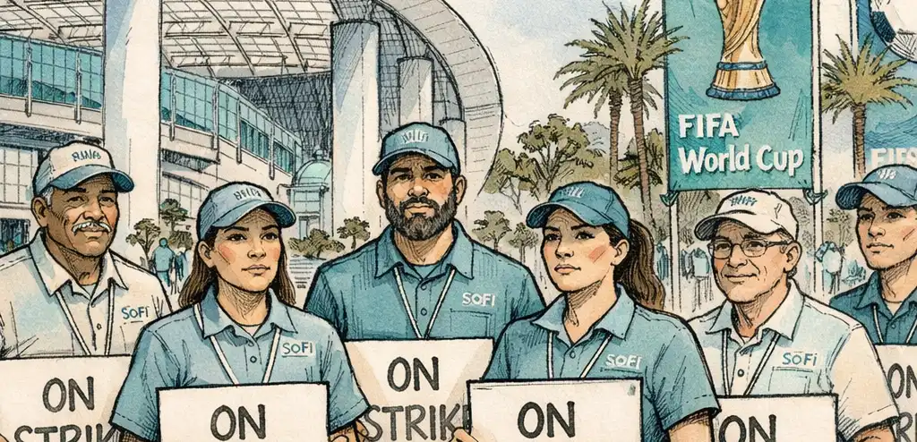 SoFi Stadium Workers Authorize Strike Before World Cup