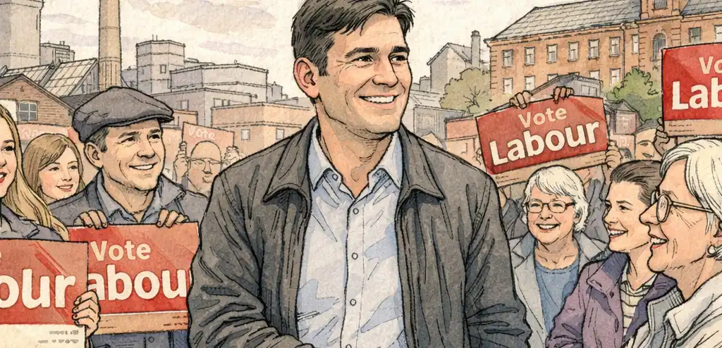 Burnham Leads Makerfield By-Election Poll
