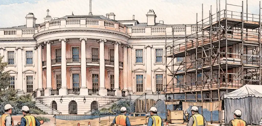 Court Orders Reconsideration of White House Ballroom Construction Halt