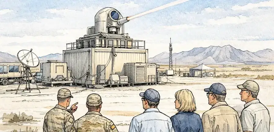 Pentagon and FAA to Test Anti-Drone Laser System in New Mexico