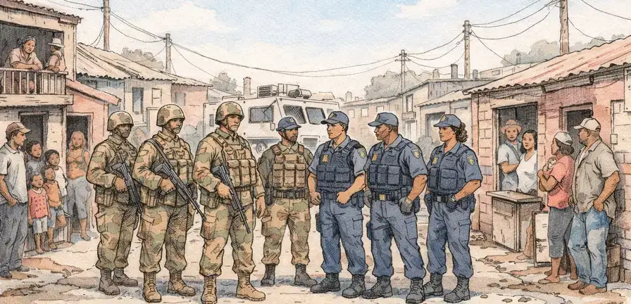 South Africa Deploys Troops to Fight Crime