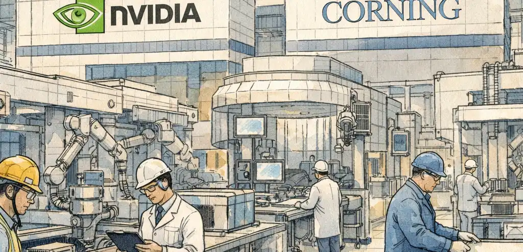 Nvidia Expands AI Chip Production with Corning Factories