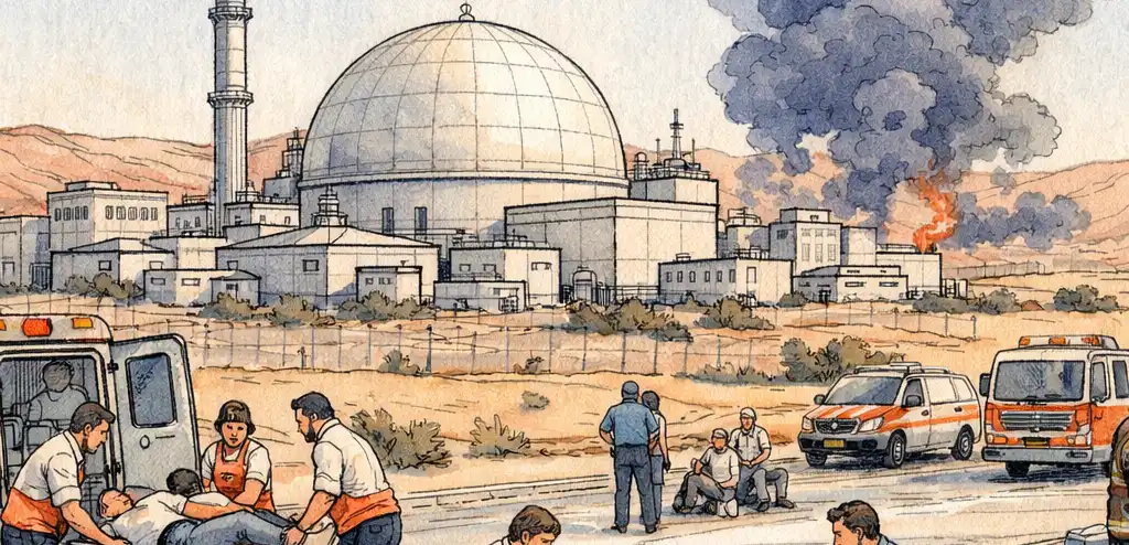 Iran Strikes Israeli Nuclear Site in Retaliation