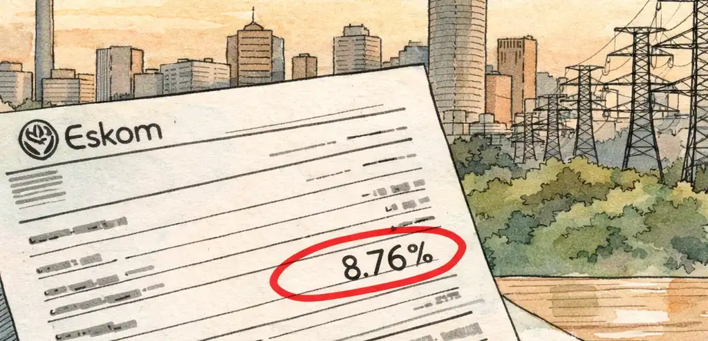 Eskom Approves 8.76% Tariff Hike for April