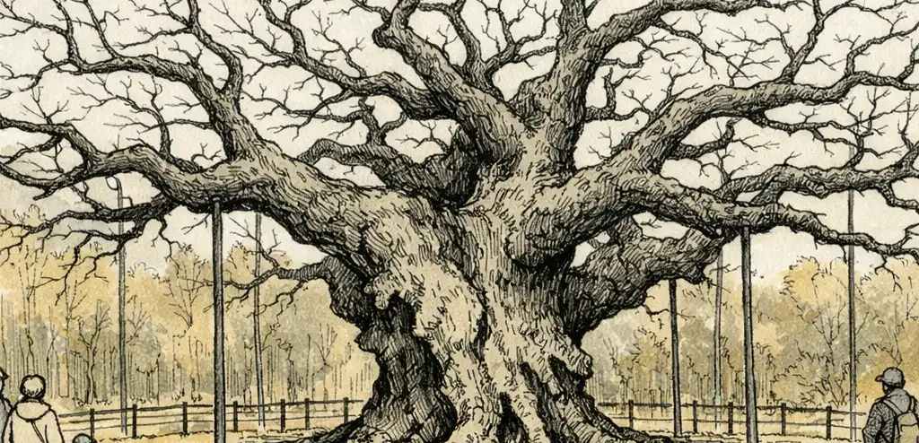 Legendary Robin Hood Oak Tree Declared Dead