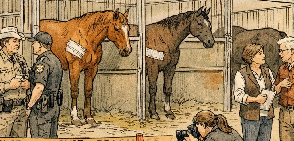Teen Girl Arrested for Stabbing Horses in Vegas