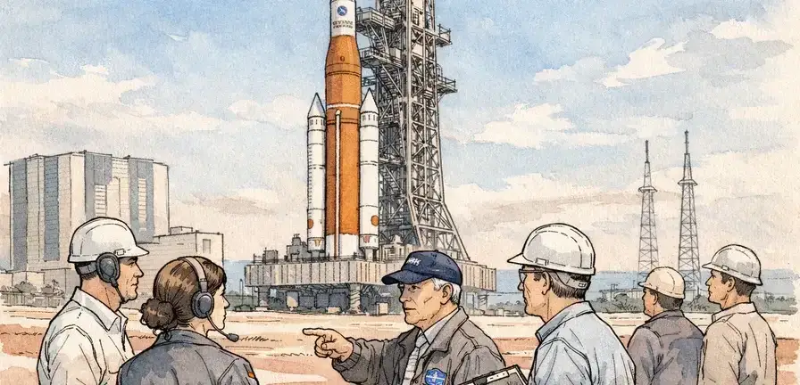 NASA Targets April 1 for Artemis II Moon Mission Launch