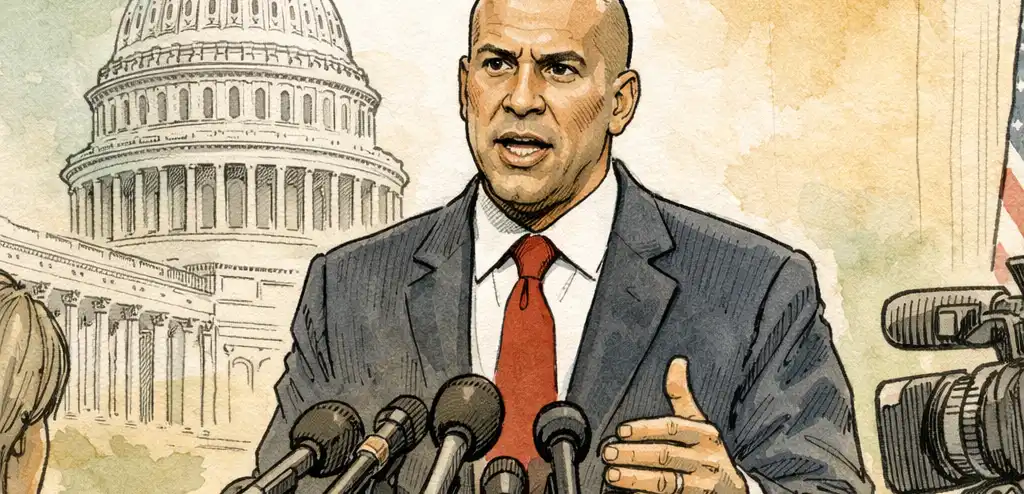 Booker Criticizes Platner Over Texts as Democrats Face Backlash