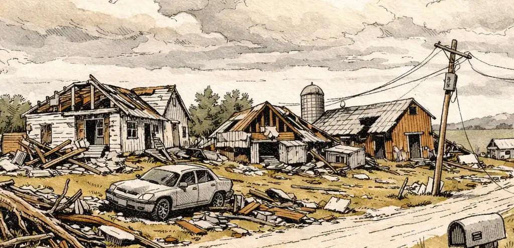 Tornadoes Cause Widespread Damage Across Midwest