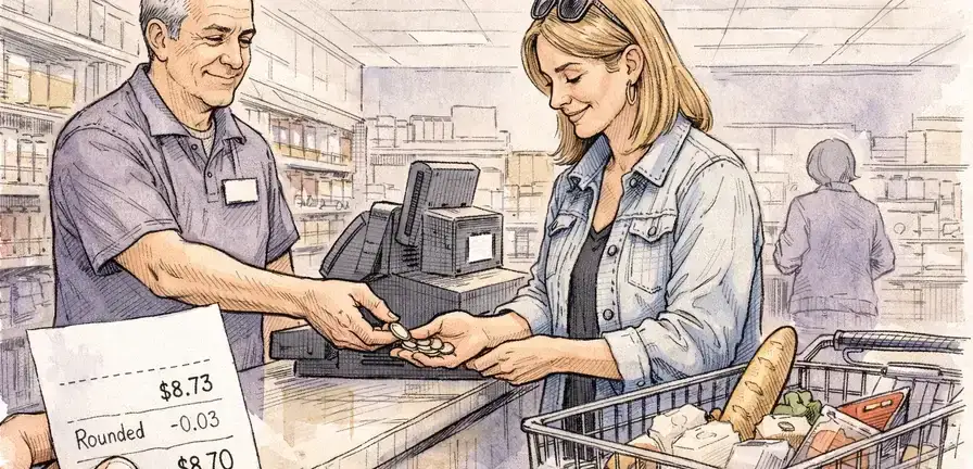 States Set Rounding Rules as Pennies Disappear