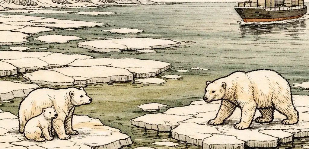 Arctic Sea Ice Ties Lowest Winter Level