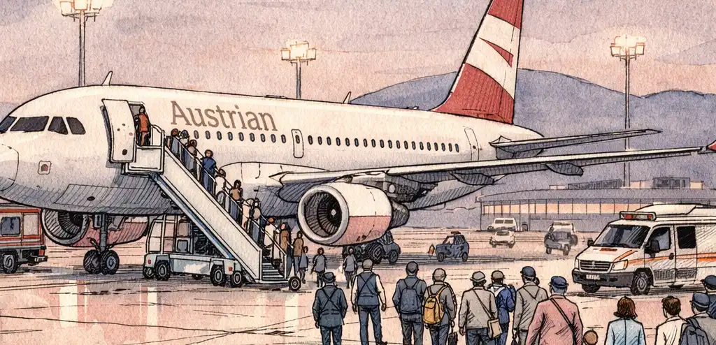 Bomb Threat Diverts Austrian Airlines Flight to Bulgaria