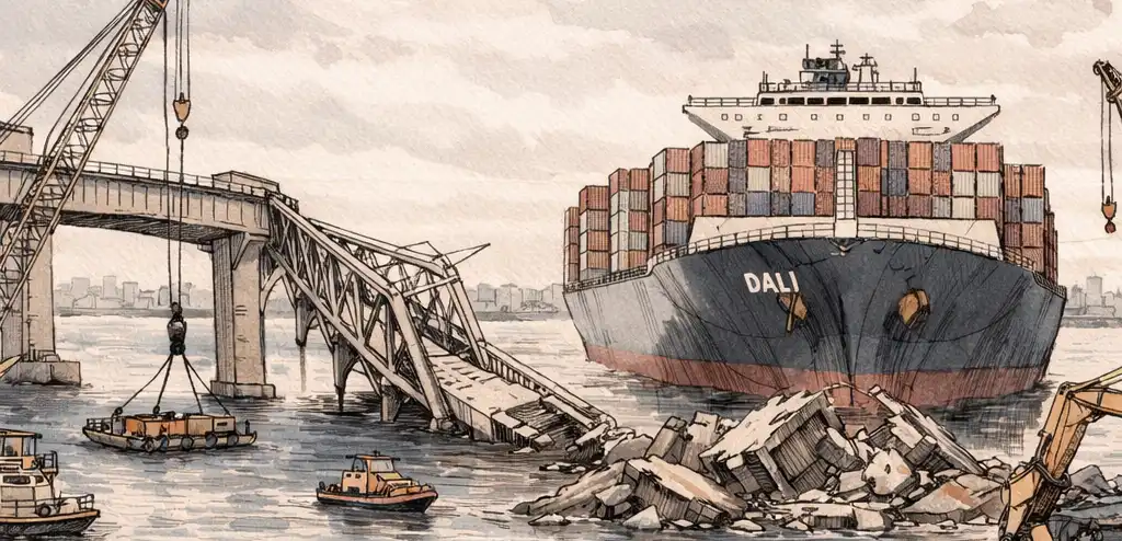 DOJ Indicts Operators in Key Bridge Collapse