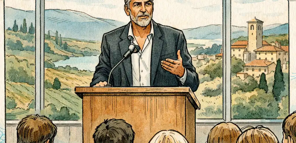 Clooney Calls Trump's Iran Rhetoric War Crime