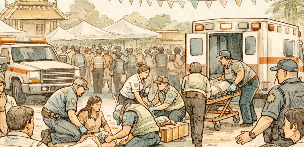 DWI Driver Injures Dozens at Louisiana Lao Festival