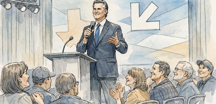 Gavin Newsom Hints at Presidential Run